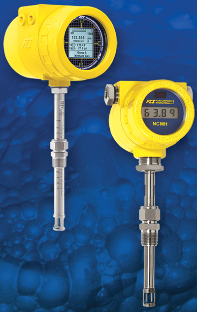 Fluid Components International offers the ST50 and ST100 air/gas mass flow meters for accurate measurement to control bubble production for froth flotation.