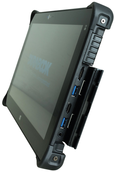 GammaTech Computer claims its Durabook R11—at just 2.73 lb, including battery—is the lightest 11.6-in. rugged tablet PC in its class. 