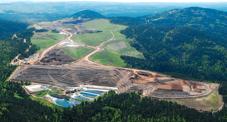 Coeur Mining plans to buy Goldcorp's Wharf mine, shown here, for $105 million. (Photo courtesy of Goldcorp)