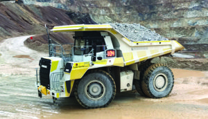 Liebherr T 236 mining truck